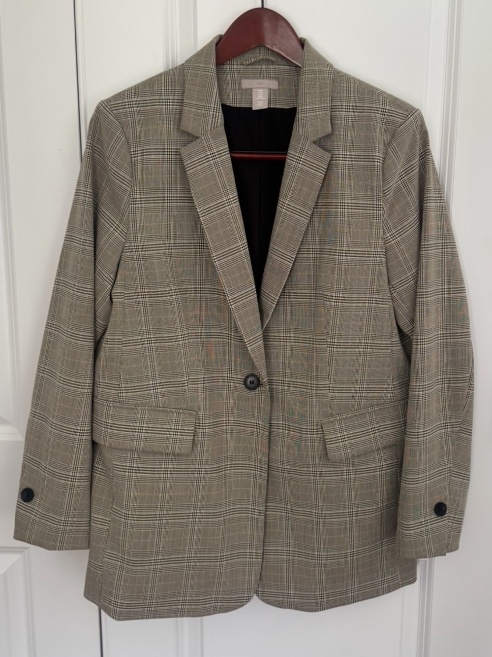 H&M Plaid Blazer